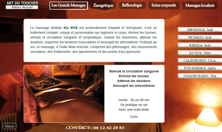 KU NYE : massage tibetain ayurvedique, energetique et reflexologie- Montpellier - Clermont l'herault - pezenas
