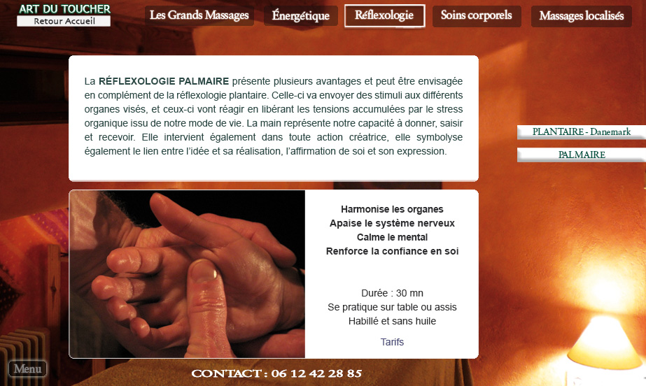 REFLEXOLOGIE PALMAIRE : massage ayurvedique, energetique et reflexologie- Montpellier - Clermont l'herault - pezenas
